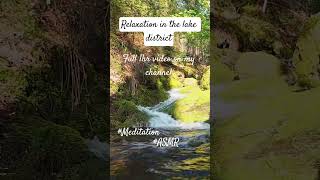 4k📺 1hr Flowing River - Pure Meditation🧘‍♂️ #asmr #asmrsounds #river #relaxation #meditation #nature