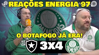 PALPITES ANTES DO JOGO: REAÇÕES ENERGIA 97 - BOTAFOGO 3x4 PALMEIRAS VIRADA HISTÓRICA!