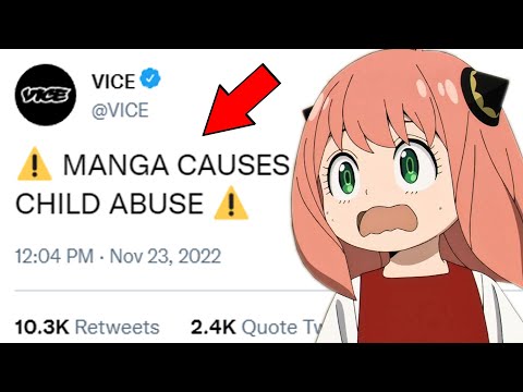 Vice Says Manga Causes Child Abuse in Japan