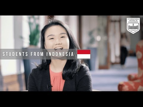 ICMS Degree students from Indonesia