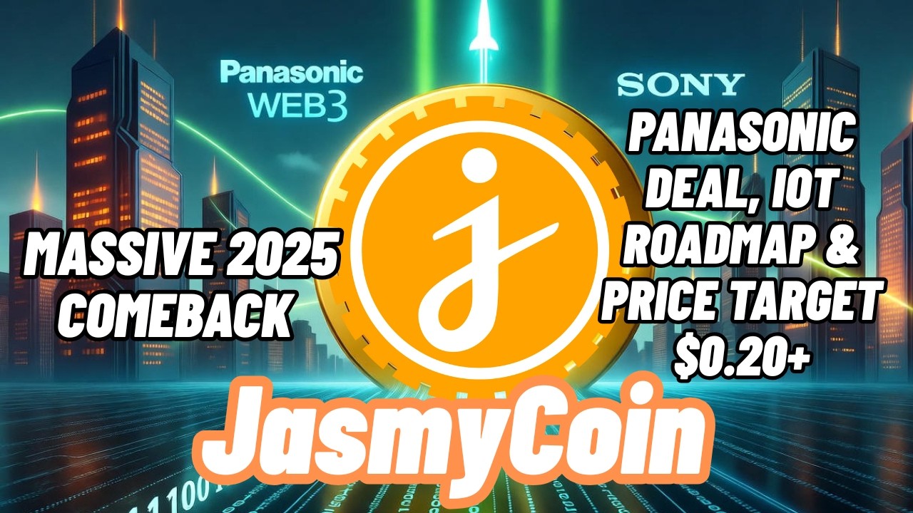 Jasmy (JASMY) — грандиозное возвращение в 2025 году 🚀 | Сделка с Panasonic, план развития Интерне...