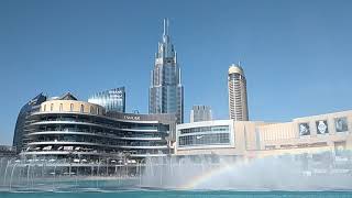 Dubai Water Fountain - Air Mancur Menari Dubai, Uae