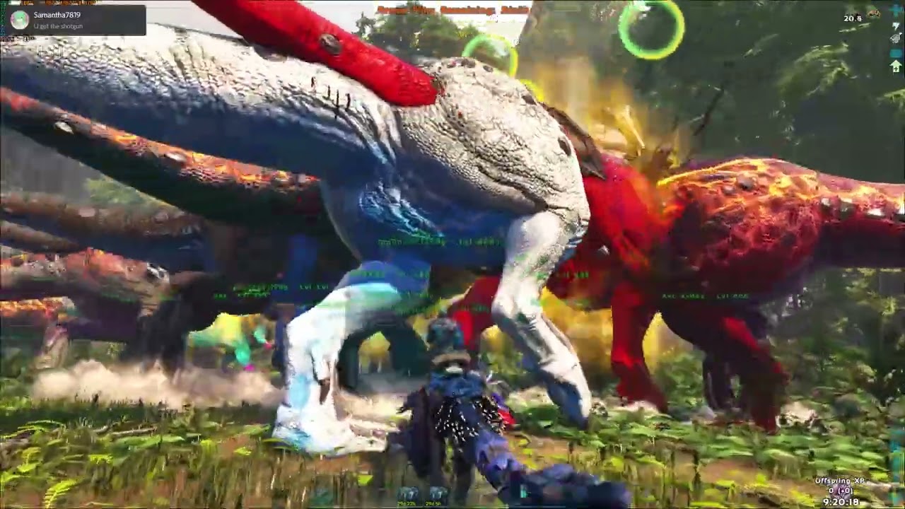 ARK  Survival Evolved Lost Island Alpha Boss Fight