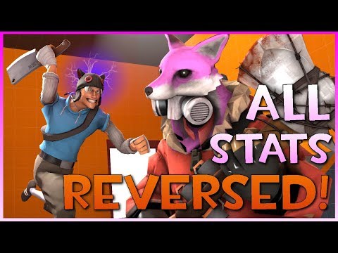 TF2: x-1 All Weapon Stats REVERSED! (feat. Darty)