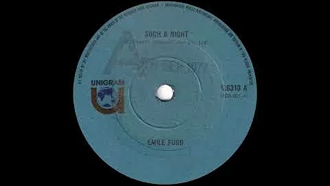 Emile Ford - Such A Night