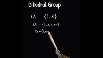 Dihedral Group D1,D2,D3,D4 || #youtubeshorts #youtube #ytshorts #math #dihedralgroup