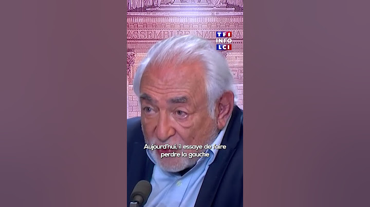 🗣️ "Jean-Luc Mélenchon essaye de faire perdre la gauche" pour Dominique Strauss-Kahn