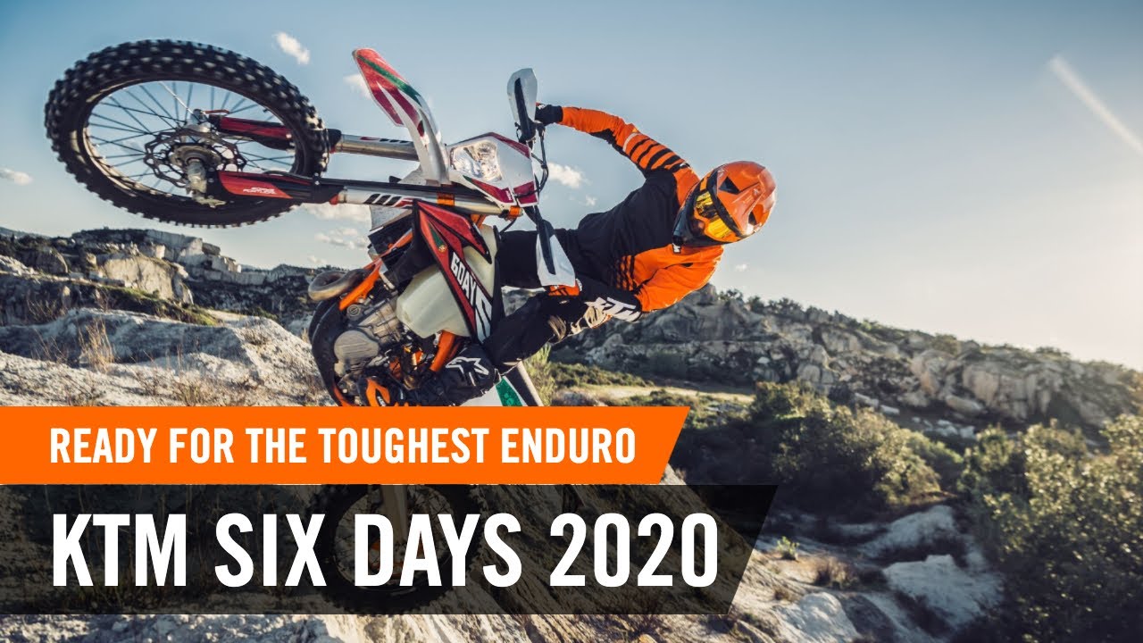 Ready for the toughest ENDURO challenges - the KTM SIX DAYS 2020 | KTM EXC 2020