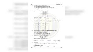 Gate Mathematics (MA) 2012 Question with Answer Key