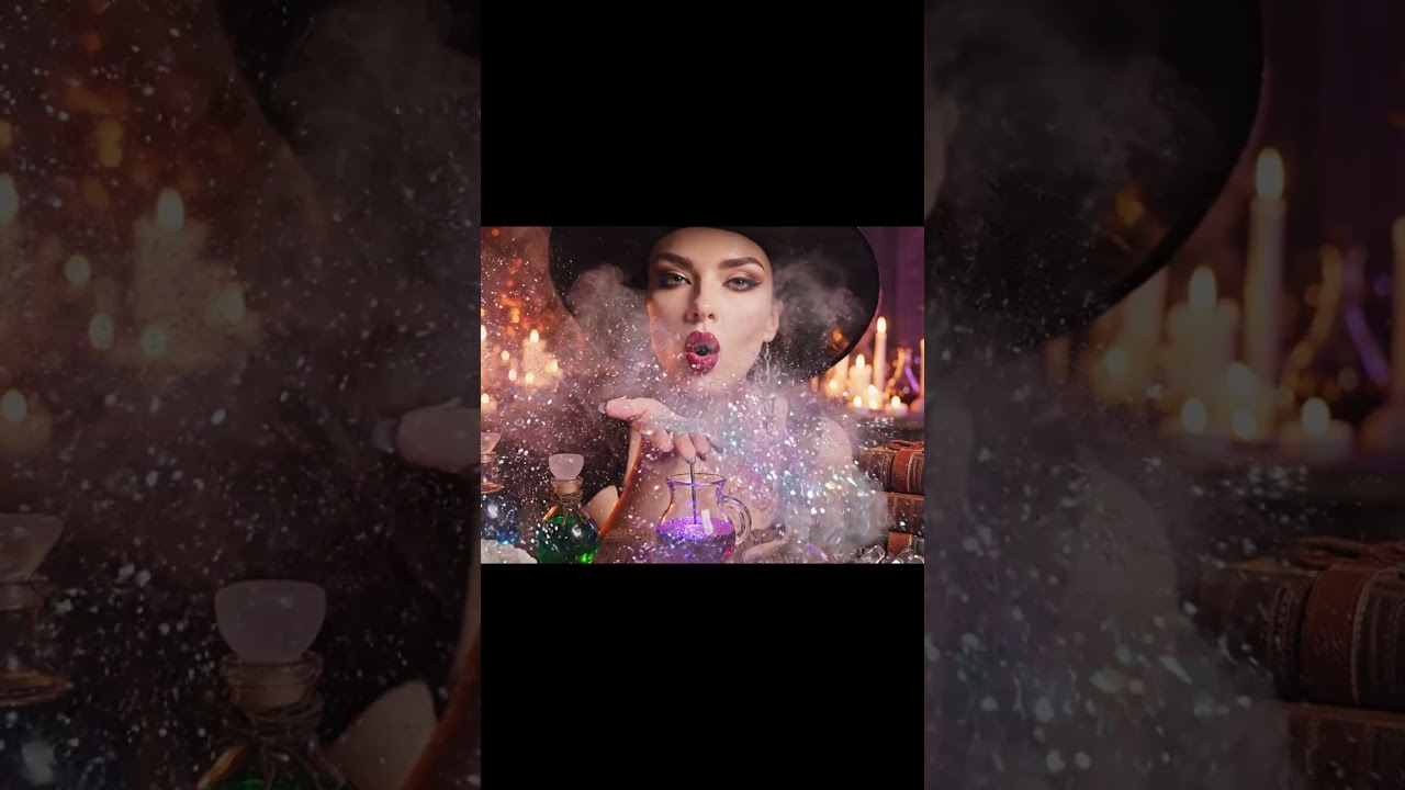 Whispering Witch ASMR ✨ Halloween sleep sounds ✨ Halloween Seduction Spell  