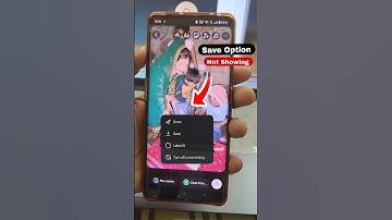 instagram photo save option not showing | instagram story save option not showing  #shots