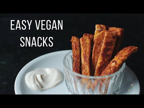 Easy Vegan Snack Ideas!  Winter Edition