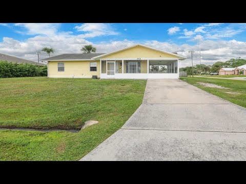 772 NW Cabot Street, Port Saint Lucie, FL home video tour