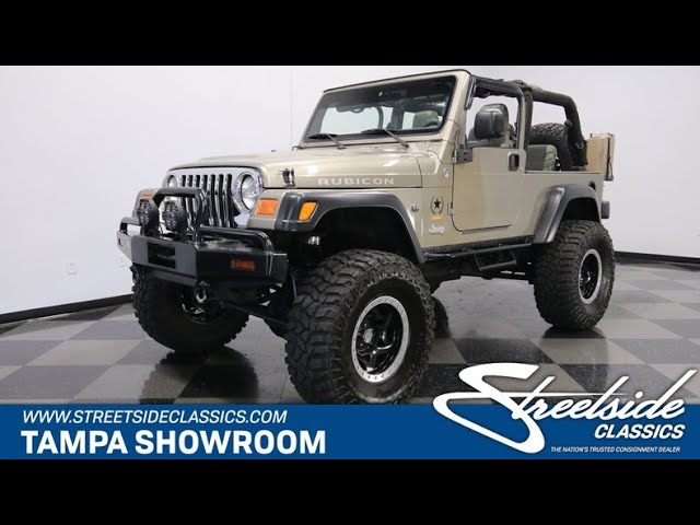 2005 Jeep Wrangler Unlimited Rubicon Cummins Turbo Diesel for sale | 2034  TPA - YouTube