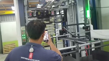 full automatic flute laminator with flip flop