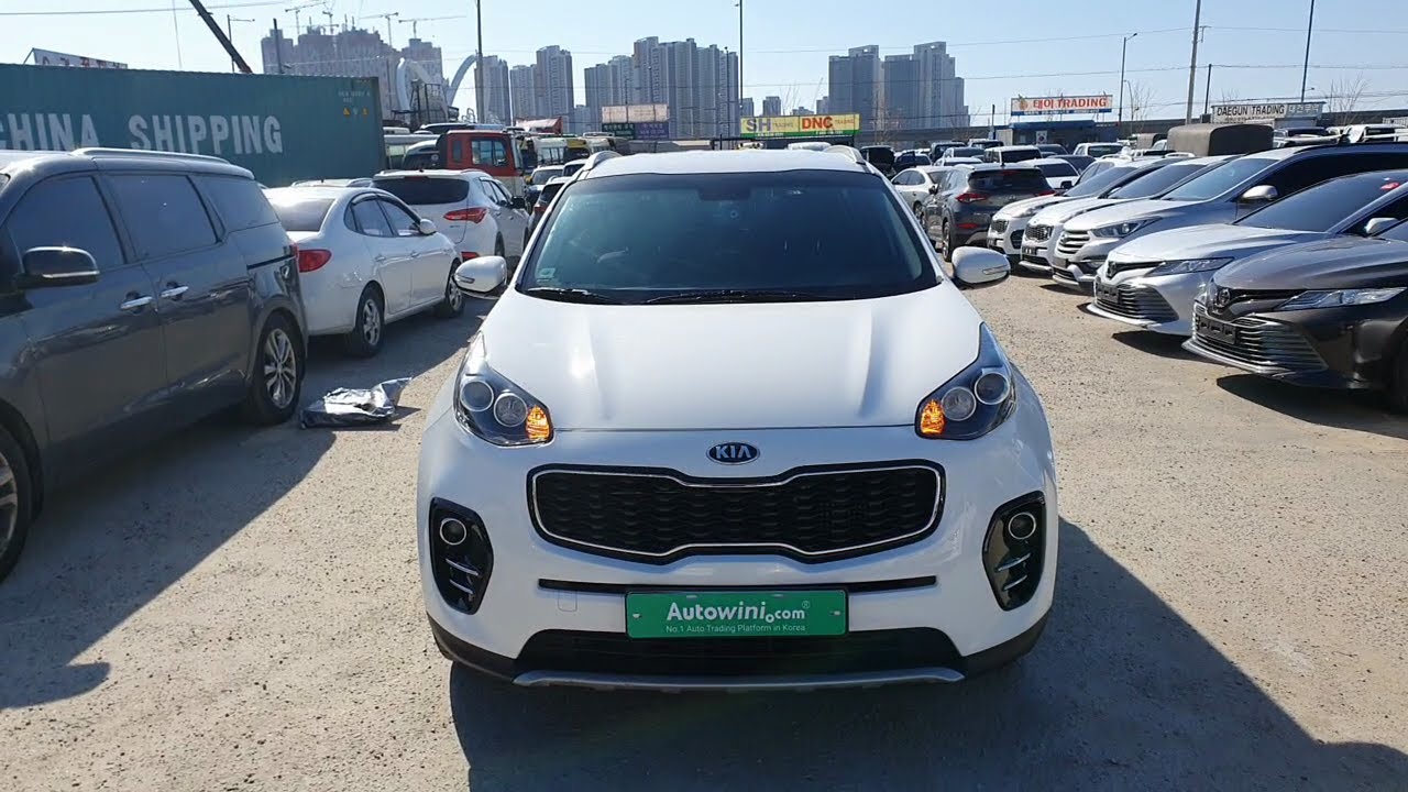 KIA Sportage 2018 / Used Car from South Korea (авто на заказ из Кореи