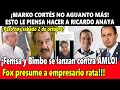 ¡Marko Cortés no aguantó más! Esto le piensa hacer a Ricardo Anaya. ¡FEMSA y Bimbo contra AMLO!