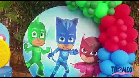 Pj Masks Birthday Decoration