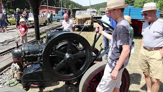 Lanz Mops 8PS &quot;Umpendeln&quot; beim FHWE-Oldtimertag in Wilzschhaus am 06.07.2019