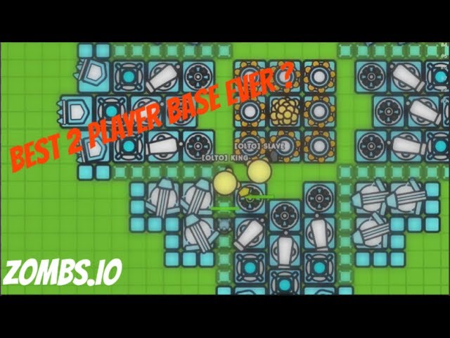 Zombs.io, Best base design!, Solo Base