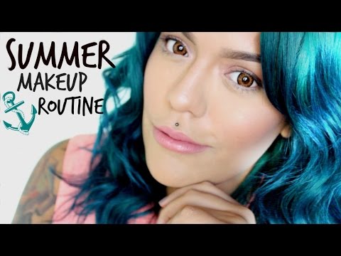 My Everyday Summer Makeup Routine | LoLo Love mermaids traduction