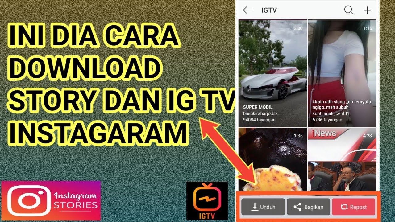 Download Story Ig Pribadi CARA DOWNLOAD STORY DAN IG TV DI INSTAGRAM - YouTube