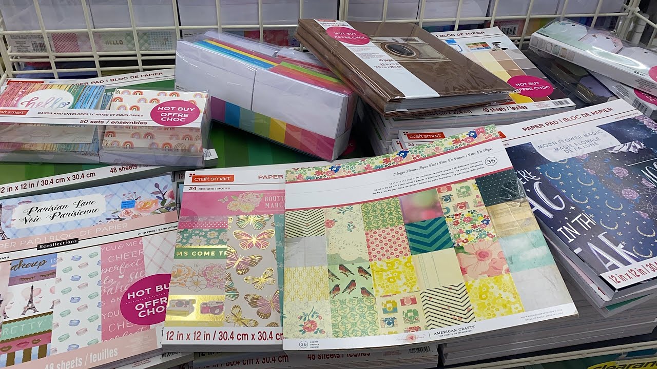 MICHAELS Paper pad clearance 4.99 I'm A Cool Mom YouTube
