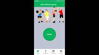 Daily Workout fitness app screenshot 2