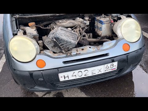 Daewoo matiz - замена троса селектора кпп.