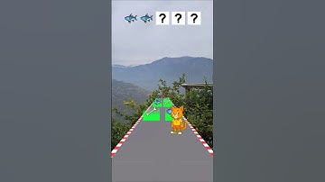 Cat runing #funny #trending #comedyshorts #funnyclips #tiktok #pets #viralshort #games #cat #foryou