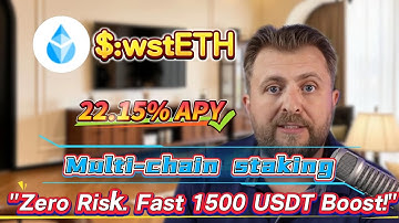 Achieve 22.15% Annual Yield Easily with wstETH Staking! No-Risk Mining Tips