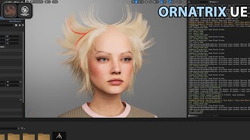Ornatrix UE 5: Create/Delete Brushes for Metahuman hairstyle in Unreal Engine 5