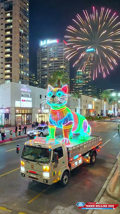 takbir keliling takbiran idul fitri 2026 ai  #takbiran #idulfitri #cat #kucing