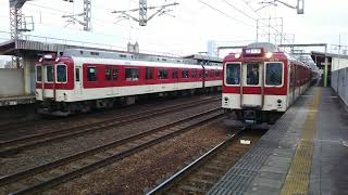 近鉄南大阪線 準急橿原神宮前行き 6620系MT24編成+6413系Mi17編成+6413系Mi15編成 通過シーン