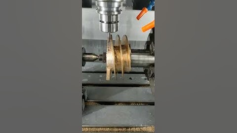4axis machining of rotor cam