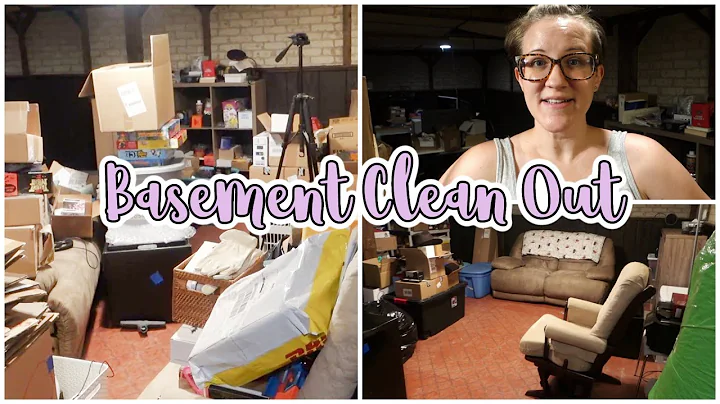 I Fixed the Basement a Little // Decluttering and ...