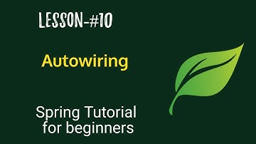 Spring Boot tutorials | Spring boot full  course - Autowiring