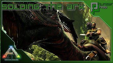 Soloing the Ark S4E132 - ABERRATION DAY 3 - PARASAUR TAMING - TAMING TRAP PEN