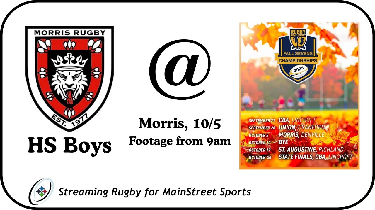 2025 HS Boys, Rugby NJ Fall 7's Championships - Morris Rugby @ Morris ...