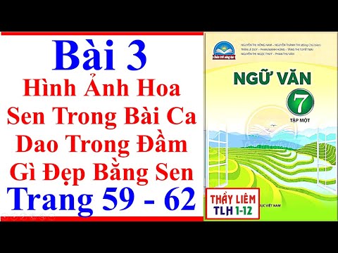 Video Ngữ Văn 7 Bài 3 | Hình Ảnh Hoa Sen Trong Bài Ca Dao... - youtube
