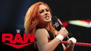 Becky Lynch Vows Pain For Sasha Banks At Wwe Hell In Cell Raw, Sept. 30, 2019