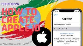 HOW TO CREATE Apple ID IN ETHIOPIA ESAY WAY FIX COMPLETE YOUR Apple ID BILLING ADDRESS USE App Store