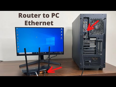 Video: Hvordan forbinder du Ethernet?