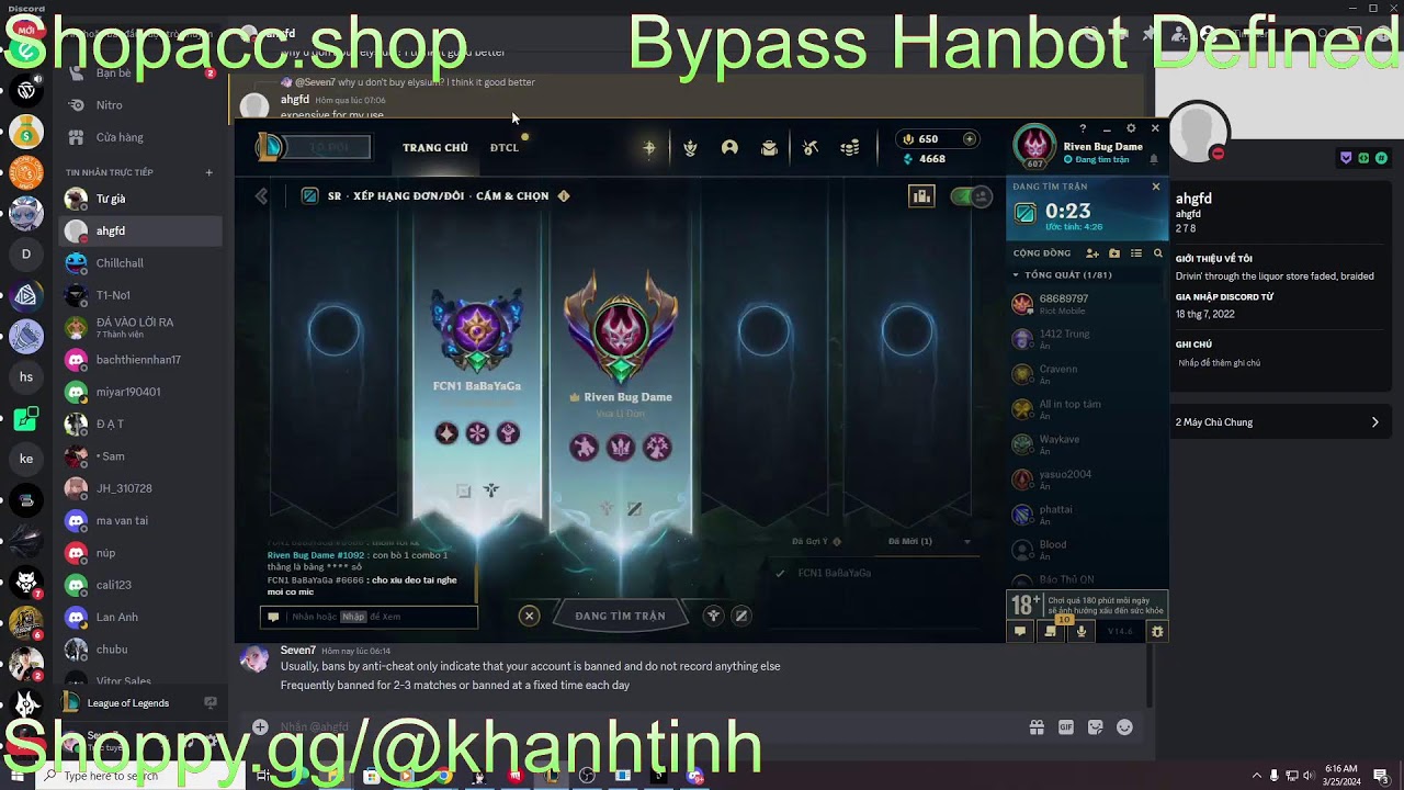 BEST BYPASS LEAGUE OF LEGENDS SCRIPT 2024 | HANBOT - YouTube