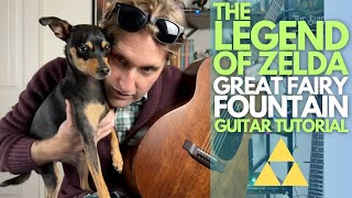 Great Fairy Fountain Theme from The Legend of Zelda Guitar Tutorial - Guitar Lessons with Stuart!