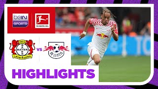 Bayer Leverkusen V Rb Leipzig Bundesliga 2324 Match Highlights