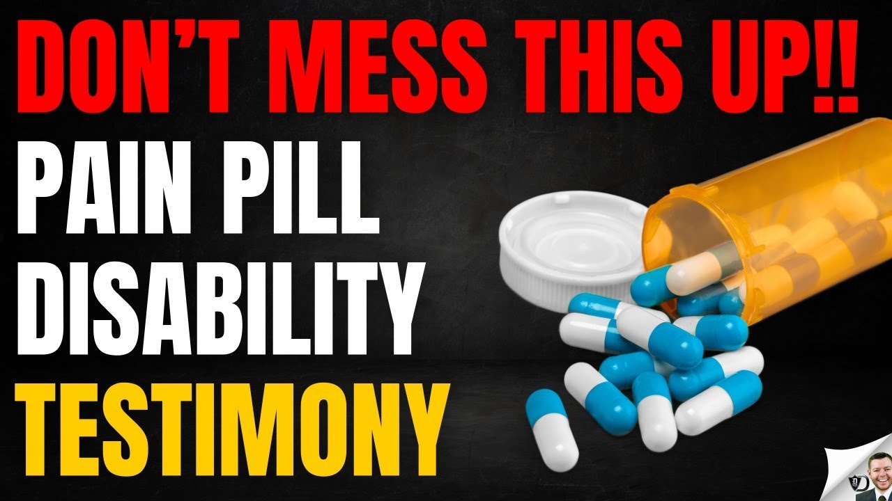 Winning Disability Benefits With Pain Pills