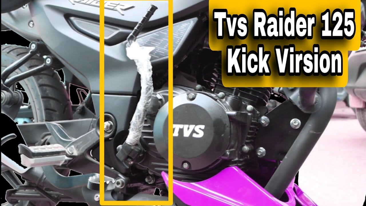Tvs Raider 125 With Kick Start / Tvs Raider 125 Charging🔋⚡ Point / All
