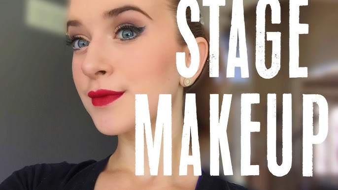 Stage Makeup Tutorial for beginners - Using Mehron Mini Pro Kit 