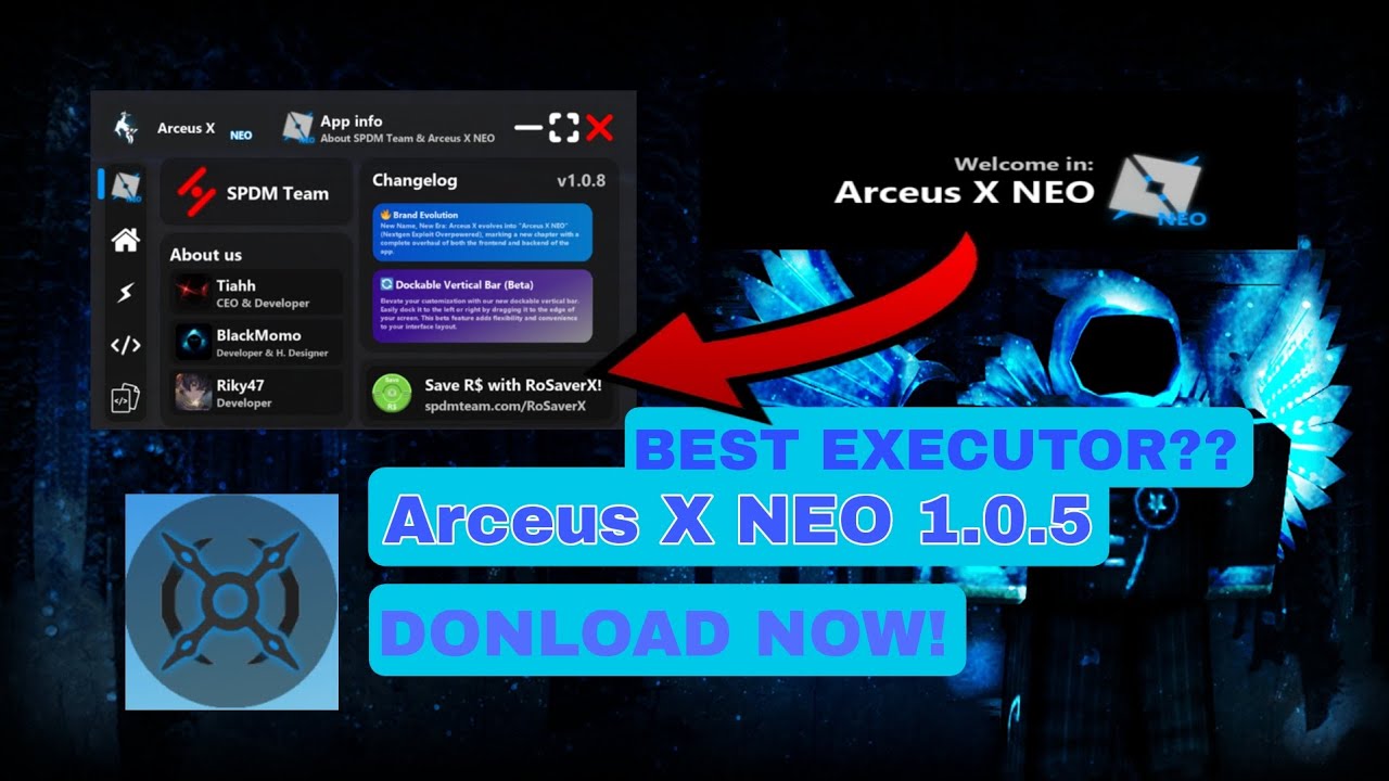 OP* Executer Arceus x neo lastest version 1.0.5 Roblox executer latest  version, Arceus x 🔛🔝 